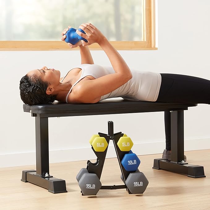 Amazon Basics Neoprene Dumbbell Hand Weights for Exercise and Muscle Toning