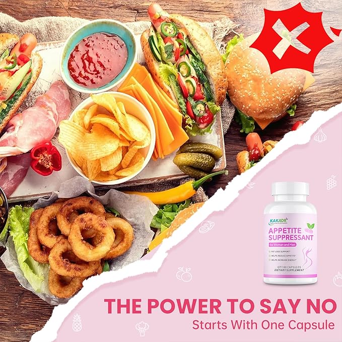 Appetite Suppressant Weight Loss Pills for Women - New Belly Fat Burner for Women | Metabolism Booster, Carb Blocker, Burn Fat 24/7 | Extra Strength Weight Loss Diet Pills - 60 Capsules