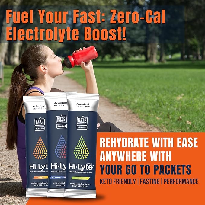 Hi-Lyte Pro Hydration Packets - 15 Individual Drink Packets | Variety Pack | Flavored Electrolyte Powder | Sugar-Free, Zero Carb, Zero Calorie