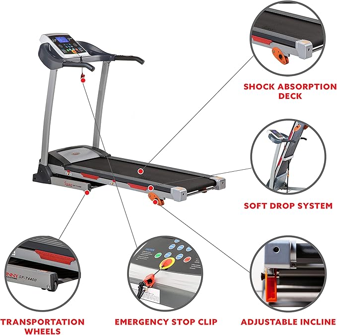 Sunny Health & Fitness Smart Wi-Fi Treadmills