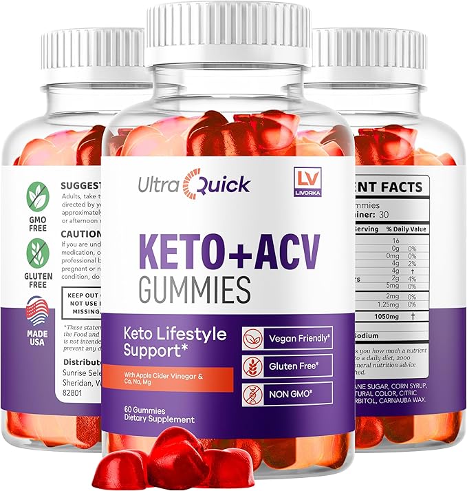 Ultra Quick Keto ACV Gummies - Ultra Quick Gummies, UltraQuick Keto Plus ACV Gummies, Ultra Quick Keto ACV Gummies Support, UltraQuick Keto ACV Gummies, UltraQuick, 60 Gummies for 1 Month