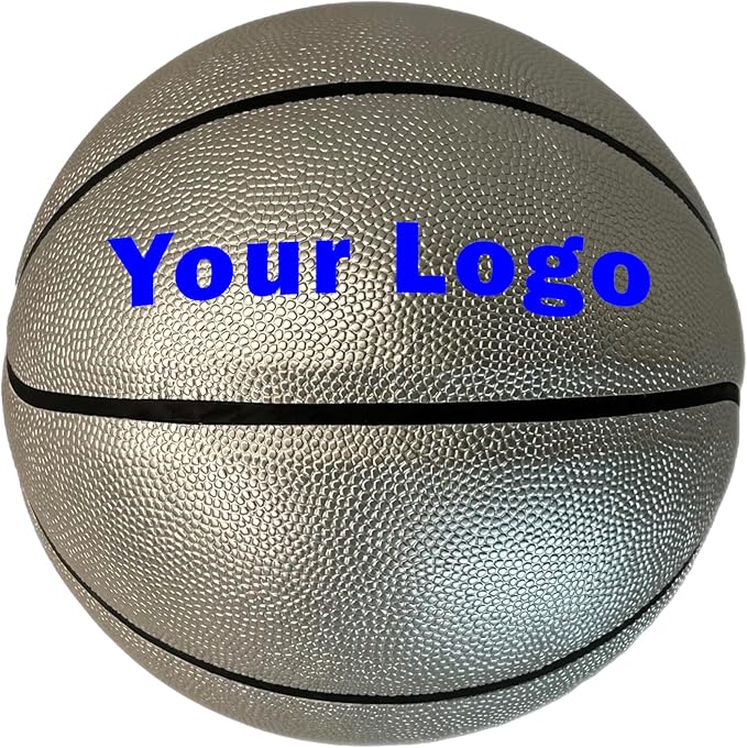 HAMMET Personalized Basketball – Customized Basketball with Your Name or Text – Multiple Colors, Fonts & Designs Available – Durable for Indoor and Outdoor - Ideal Gift for Son, Daughter, Boy or Girl