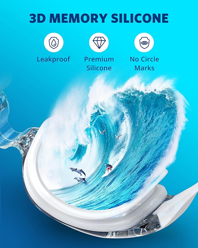 Aegend Swim Goggles, Swimming Goggles No Leaking Full Protection Adult Men Women Youth