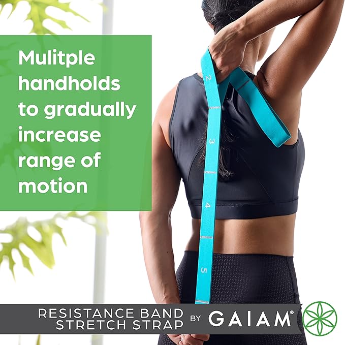 Gaiam Restore Resistance Band Stretching