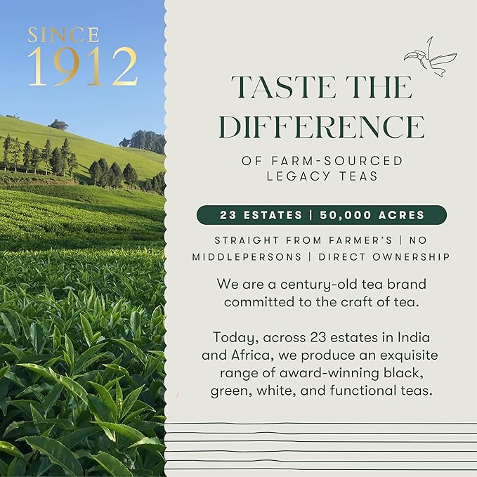 Luxmi Estates - Japanese Sencha Green Tea - 50g (25 cups) | Authentic Japanese Sencha Tea by First Leaves | Mild, Rich & Refreshing Premium Tea