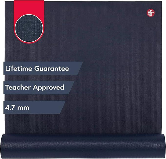 Manduka PROlite Yoga Mat 71" - 4.7mm | Lifetime Durability | Hygienic Construction | Teacher Approved | 71 x 24 inches