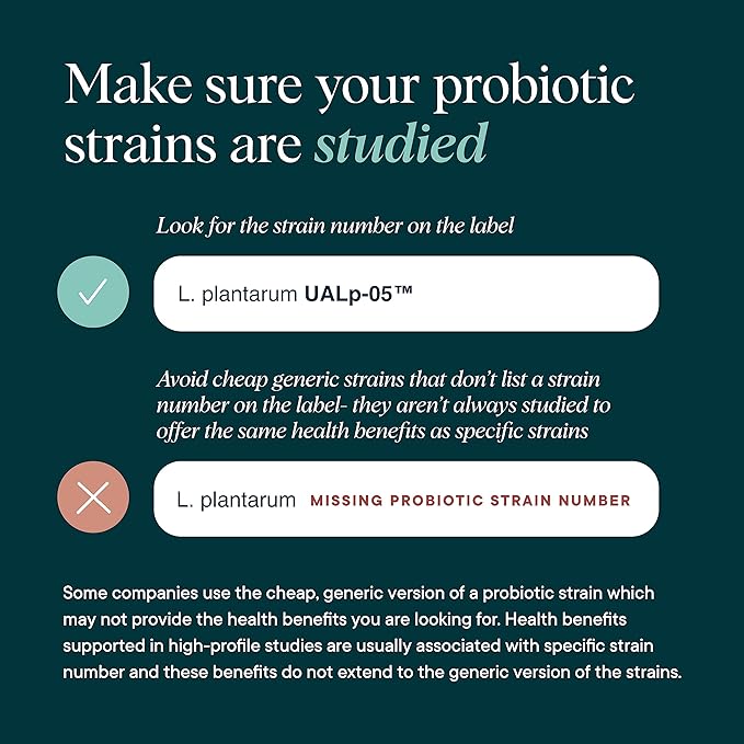 Ora Organic Probiotics with Prebiotics - 52 Billion CFU 11 Clinically Studied Strains for Digestive Health, Trust Your Gut, Gluten Free, 60 Capsules