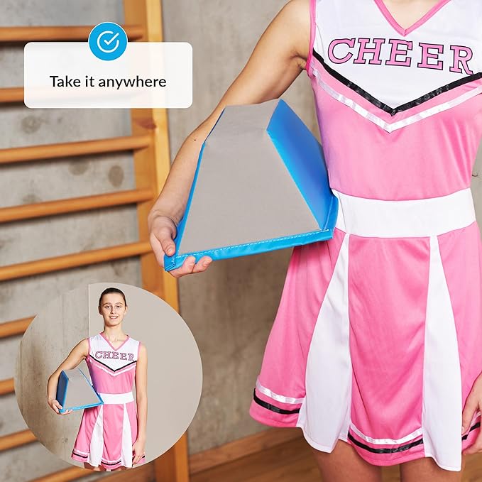ODOXIA Stunt Trainer | Portable Cheer Stunt Stand | Cheerleading Balance Trainer | Versatile Stunt Stand for Flyers | Lightweight Gymnastics Block | Stand for Safe Cheer Practice Stunt Trainer