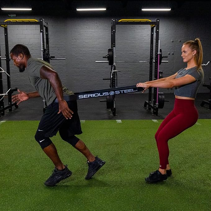 SERIOUS STEEL FITNESS Assisted 41" Pull-Up Band, Resistance & Stretch, Powerlifting & Pull-up Assist Loop (Single Band)