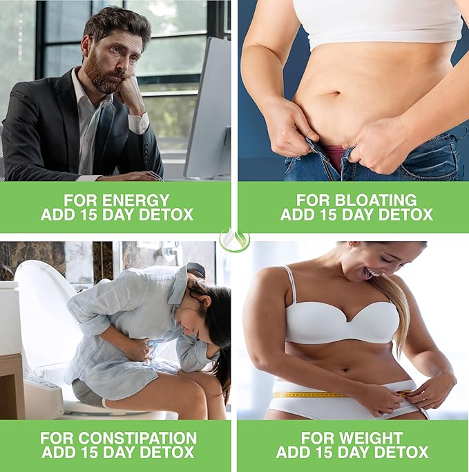THE ENCLARE NUTRITION Colon Cleanse 15 Day Gut Cleanse Pills. Colon Cleanser for Women & Men. Psyllium, Probiotic Laxatives for Constipation, Bloating Relief, Detox Cleanse for Weight Loss Support (1)