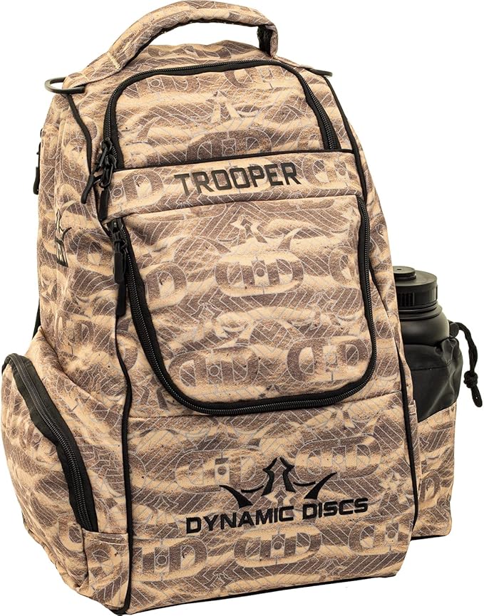 Dynamic Discs Trooper Disc Golf Bag | Large Frisbee Bags with 18+ Discs Capacity | Lightweight & Durable Backpack | Great Gifts or Disc Golf Accessories for Men | Ideal for Beginners & Pro Players