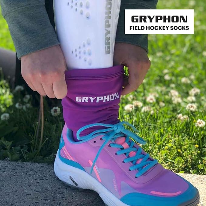 GRYPHON Over-The-Shinguard Socks for Field Hockey and Soccer Athletes