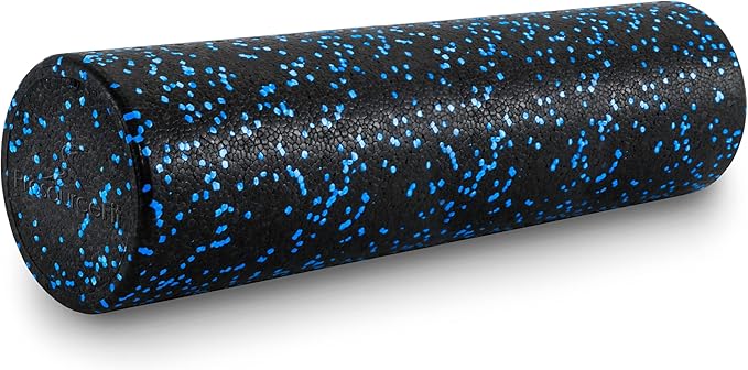 ProsourceFit High Density Foam Rollers 18 to 36 - inches Long, Firm Full Body Athletic Massage Tool for Back Stretching, Yoga, Pilates, Post Workout Muscle Recuperation