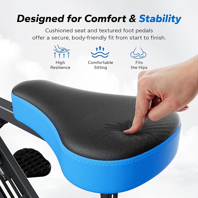 Squat Machine, MERACH R07 2 in 1 Squat Rowing Machine, Easy Setup & Foldable Exercise Equipment, Glute Trainer Machine, Glutes & Leg Home Workout Machine