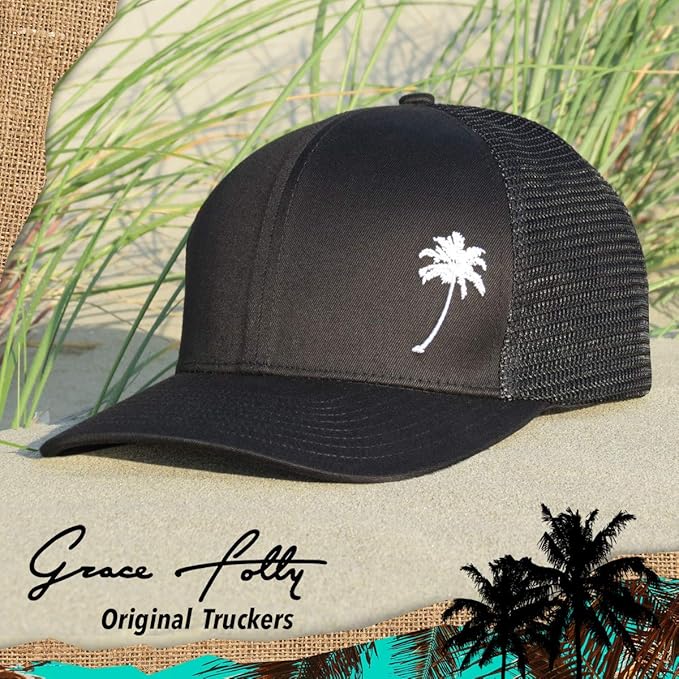 Grace Folly Trucker Hat for Men or Women- Many Cool Designs
