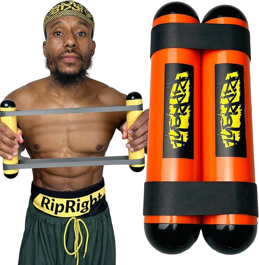 Premium RipStick Pillz, Workout Equipment for Joint Rehab, Shoulder Strength, Resistance Training, and Muscle Building, with 6 Adjustable Resistance Bands