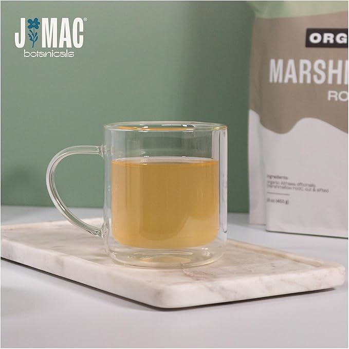 J Mac Botanicals Organic Marshmallow Root Herb Tea