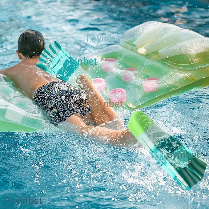 Kids Swim Fins,Short Kids Fins Youth Swimming Flippers for Lap Swimming Training for Children Girls Boys Beginners