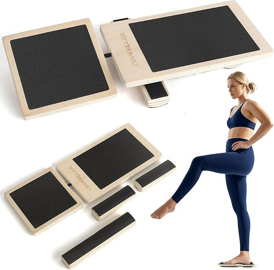 Ankle Balance Board – Stability Trainer for Rehabilitation, Basketball, Running, Yoga & Injury Recovery – Home Gym Equipment (Includes Workout Guide)