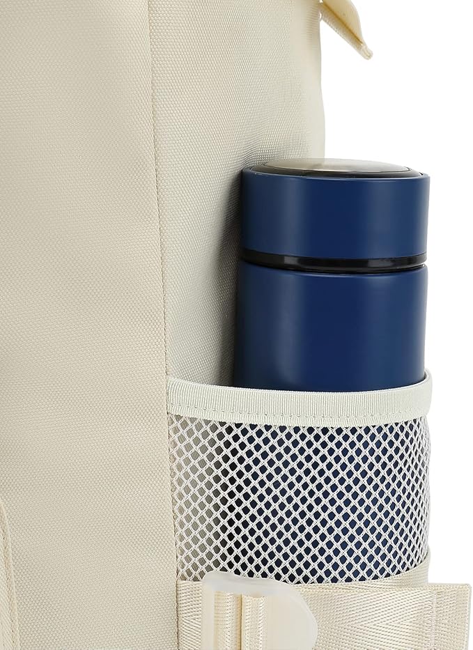 Kalesi Gym Duffle Bag Backpack 4-Way Waterproof with Shoes Compartment for travel Sport Hiking laptop (Sea salt white)