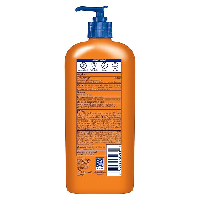 Banana Boat Sport Ultra SPF 50 Sunscreen Lotion, 12oz | Banana Boat Sunscreen SPF 50 Lotion, Oxybenzone-Free, Sunblock, Family Size, 12oz (Pack of 1)