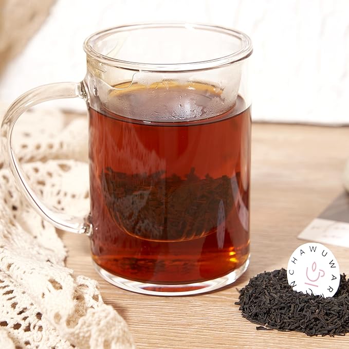 ChaWuWarmSun [A] Keemun KongFu Black Tea,6oz/170g,Kong Fu Tea Loose Leaf,Chinese QiMen HongCha