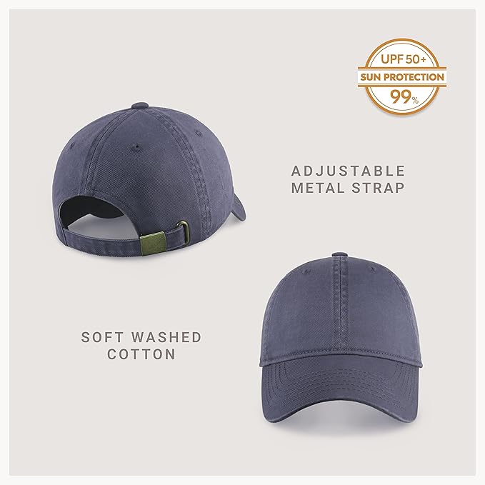 CHOK.LIDS Everyday Premium Dad Hat Unisex Cotton Baseball Cap for Men and Women Adjustable Lightweight Polo Style Curved Brim