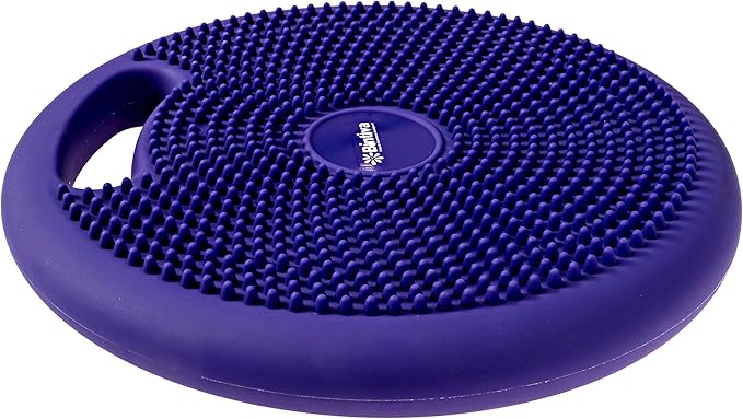 2 Pack Wobble Cushion Balance Disc - Wiggle Seat & Balance Pad for Exercise, Physical Therapy, Sensory Kids - Stability Disc, Dog Balance Disc
