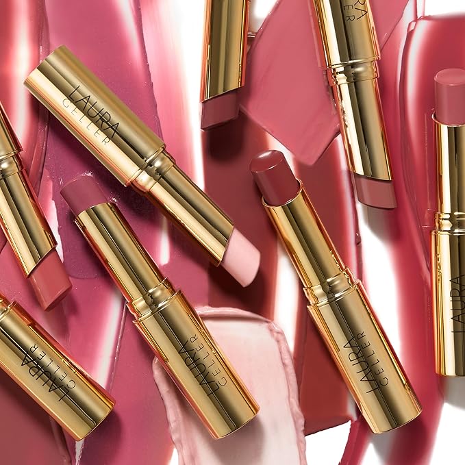 LAURA GELLER NEW YORK Jelly Balm Moisturizing Tinted Lip Color - Sugar & Spice - Hydrating Vitamin E - Semi-Shine Finish