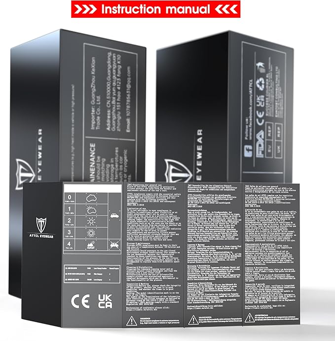 ATTCL Men's Sports Polarized Sunglasses Men for Driving running Fishing Golf - UV Protection Sun glasses Metal Frame