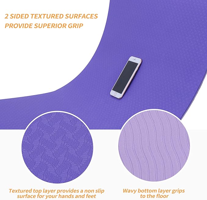 Yoga Starter Kit - 11-Piece Set with Yoga Blocks, Strap, Ball, Mat, Carrying Strap, Net Bag, Cooling Towel