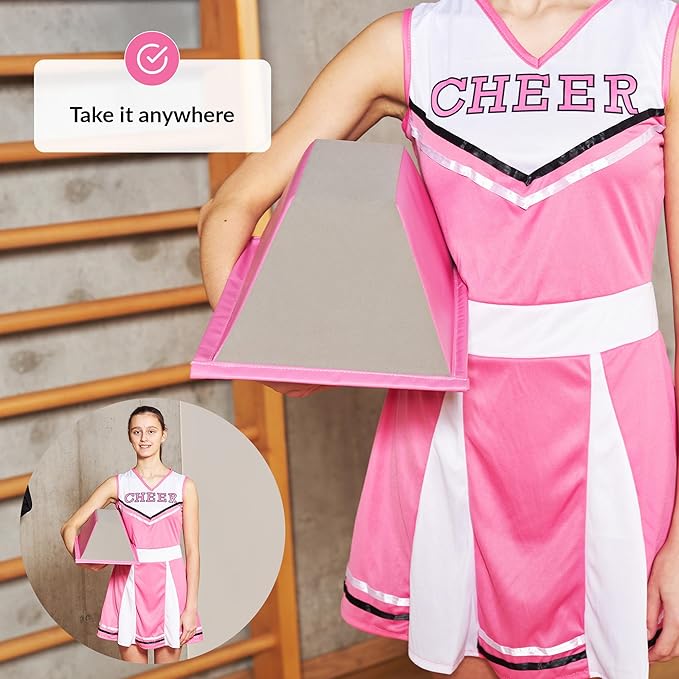 ODOXIA Stunt Trainer | Portable Cheer Stunt Stand | Cheerleading Balance Trainer | Versatile Stunt Stand for Flyers | Lightweight Gymnastics Block | Stand for Safe Cheer Practice Stunt Trainer