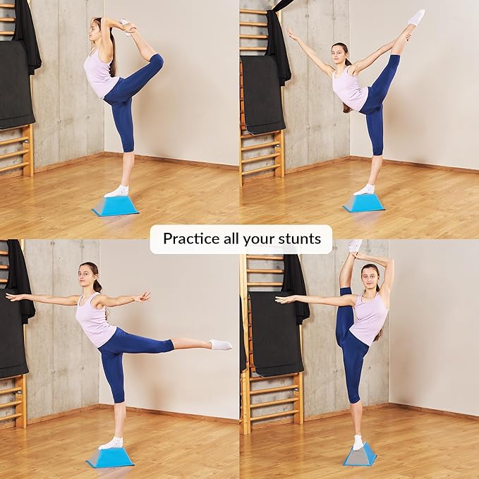 ODOXIA Stunt Trainer | Portable Cheer Stunt Stand | Cheerleading Balance Trainer | Versatile Stunt Stand for Flyers | Lightweight Gymnastics Block | Stand for Safe Cheer Practice Stunt Trainer