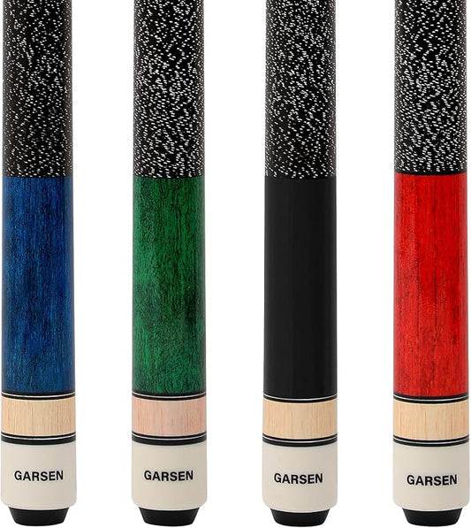 4 Pieces Pool Cue Stick 58 inch 18 oz 19 oz 20 oz 21 oz Billiard House Bar Pool Stick