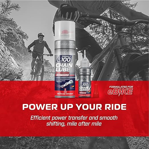 eBike Chain Lube – Lubricant for Electric Bikes – Durable Corrosion & Wear Protection, Friction Reduction, Race Day Blend – 50ml (1.69 oz)