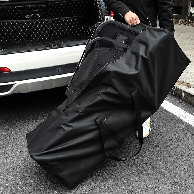 46 Inch Travel Duffle Bag Extra Large Sport Equipment Duffel Bags with 2-way Lockable Zippers