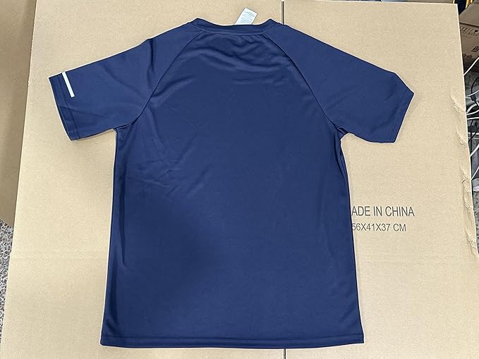 Boyzn 1, 3, 5 or 7 Pack Men's Workout Running Shirts, Dry Fit Moisture Wicking T-Shirt, Gym Athletic Short Sleeve Tee Shirts