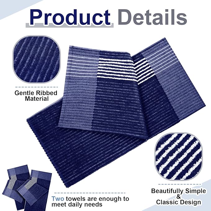 Mixweer Caddy Golf Towel 22" x 42" Large Caddy Towel Camping Sport Towels Cotton Soft Towels for Man Golf Lovers