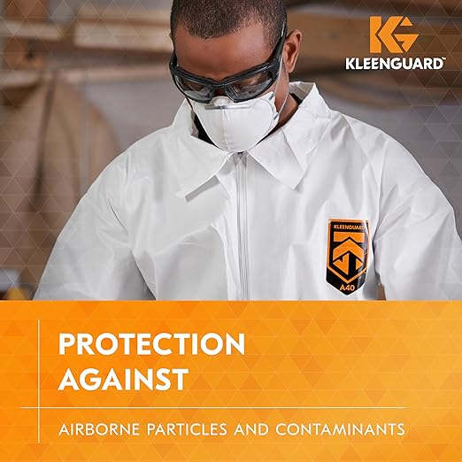 Kleenguard™ 3300 Series N95 Particulate Respirator (54625), RA3315 Molded Cup Style, NIOSH-Approved, Regular Fit, White (20 Respirators/Box)