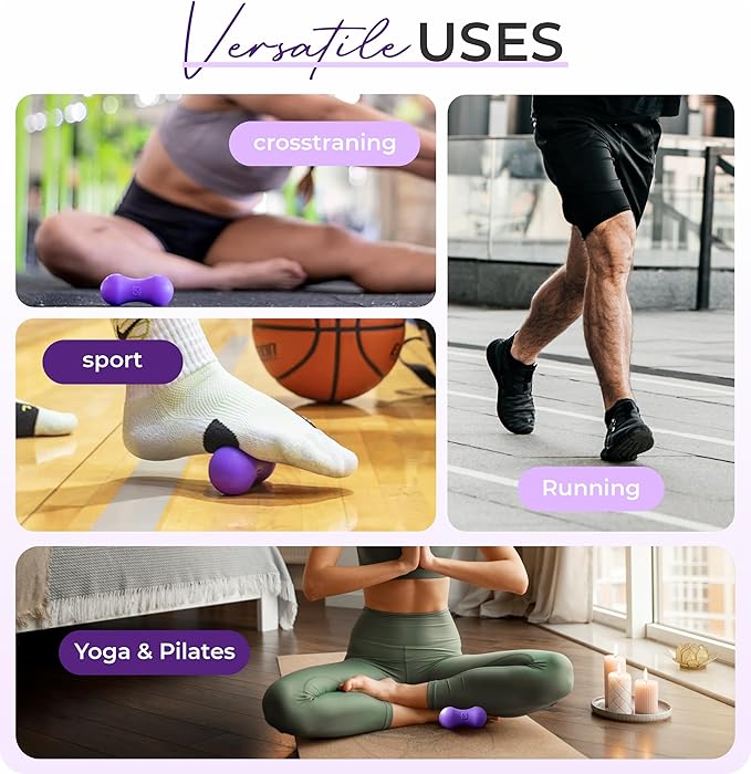 Ground Force Foot Roller – Portable Silicone Foot Massager for Plantar Fasciitis, Heel Spurs, Arch & Heel Pain Relief, Neuropathy & Myofascial Release – Trigger Point & Recovery Tool