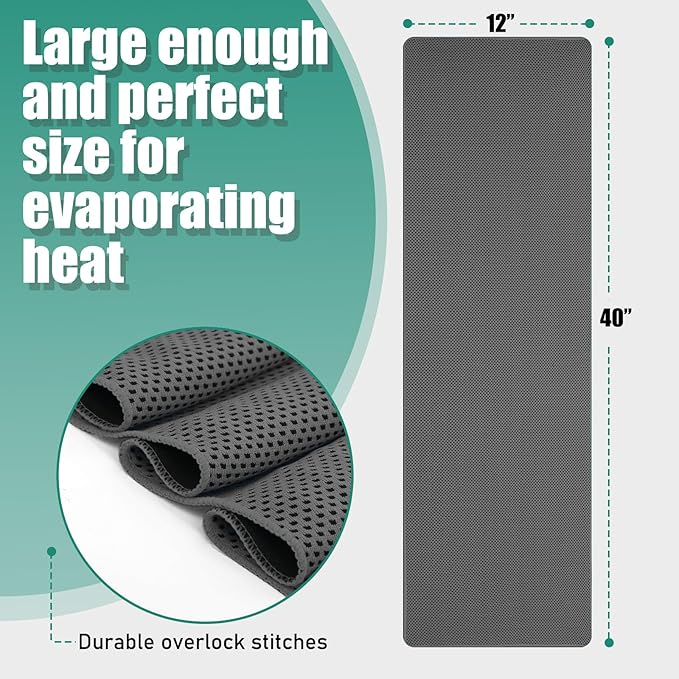 Cooling Towels Pack of 30, 40"*12" Neck Cool Towel Bulk, Cold Towels for Neck and Face, Cooling Rags Sports Towel for Hot Weather, Running, Soccer, Yoga, Gym, Golf