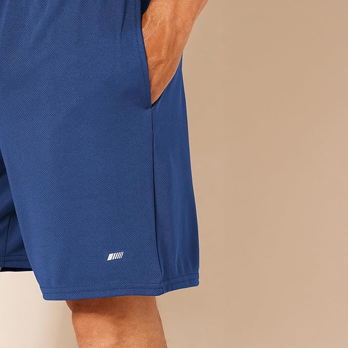 Amazon Essentials Men's Performance Tech Loose-Fit Shorts (Available in Big & Tall), Pack of 2