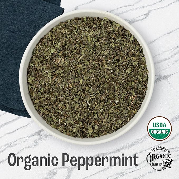 J Mac Botanicals Organic Peppermint Leaf Tea