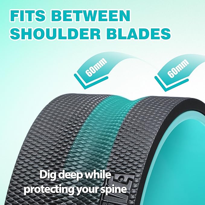 5 Pack Roller- Back Wheel for Deep Tissue Massage, XR Foot Massage Roller for Targeted Massage for Plantar Fasciitis and Foot Fatigue, Roller Kit for Physical Therapy & Exercise