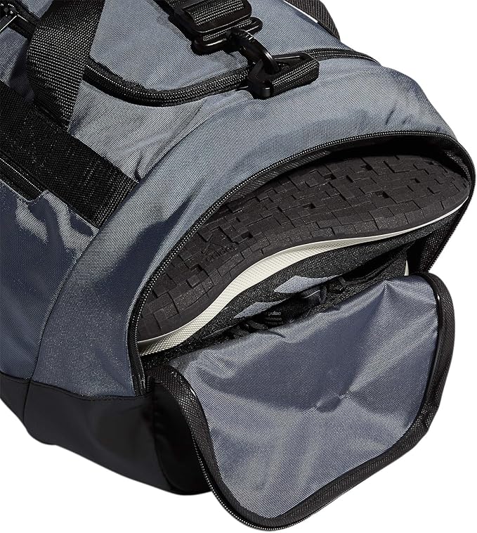 adidas Unisex Defender 4.0 Gym Duffel Bag for Men and Women, Team Onix Grey, Small (38L)