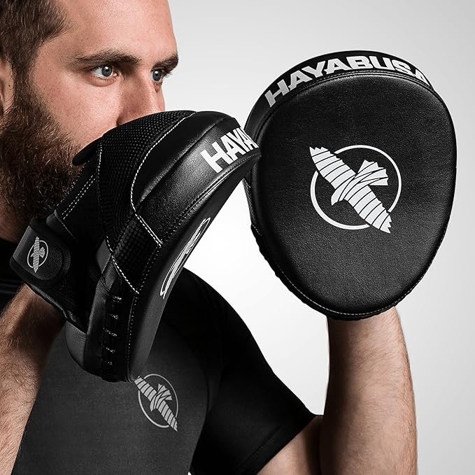 Hayabusa PTS 3 Focus Mitts Pair - Black, Micro