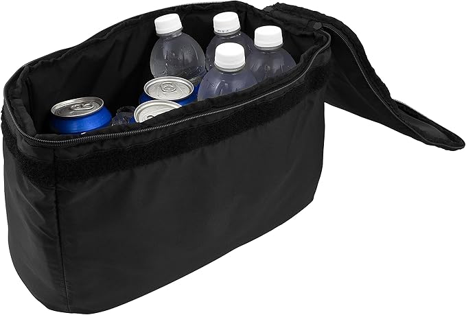 Ibera Bike Bag Insulated Cooler 16L - Clip-On Bike Rack Bag with Hard Base & Shoulder Straps - Fresh-Keeping & Reusable Grocery Bag - Bike Accessories for Adult Bikes - PAKRAK ONLY RACKS