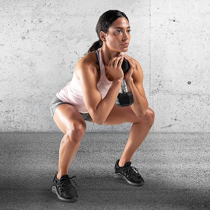 WF Athletic Supply 200Lb Dumbbell Set, 10-30Lb Dumbbell Set with Two-Tier Storage Rack for Muscle Toning, Strength Building & Weight Loss - Multiple Choices Available