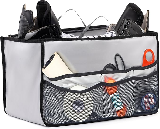 Athletico Hockey Gear Caddy - Hockey Bag Organizer for Ice Hockey, Field Hockey, Figure Skating & More