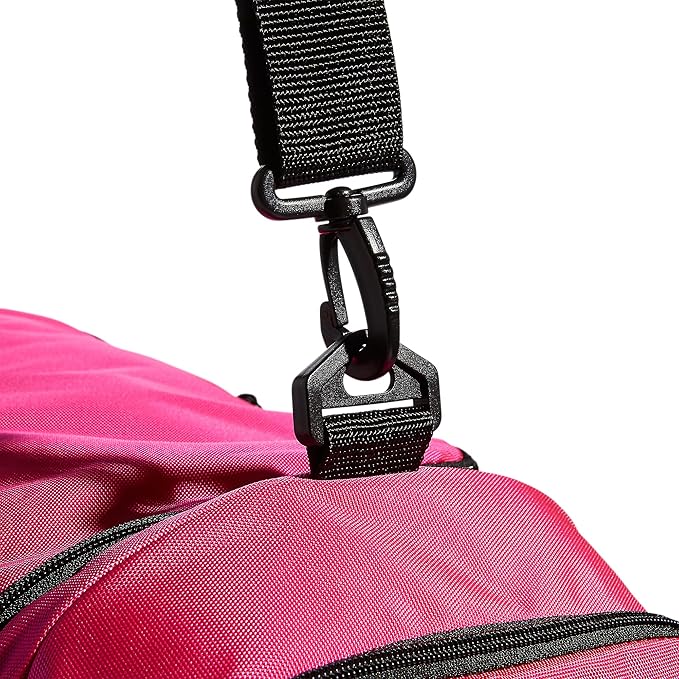 adidas Unisex Defender 4.0 Gym Duffel Bag for Men and Women, Team Shock Pink, Small (38L)